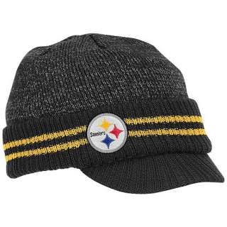 PITTSBURGH STEELERS NFL KE17 2011 Sideline Knit Hat with Visor  
