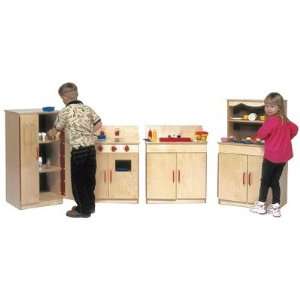   Toddler Kitchen Set (Hutch Stove Sink Refrigerator)