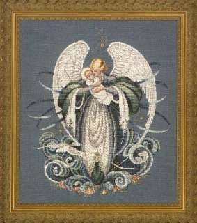 Lavender Lace ANGEL OF THE SEA Cross Stitch Pattern  