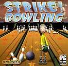Kids Adult Strike BOWLING 3D PC Computer Game NEW in Case XP
