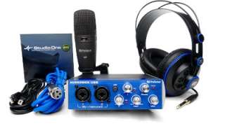 PreSonus AudioBox Studio USB Interface Condenser Microphone 