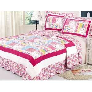    Royal Valencia Stitched Reversible Quilt Sets