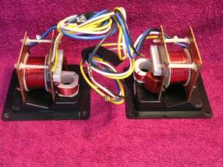 pair Camber speaker Crossovers Dividing Networks  