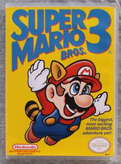 Super Mario Bros 3 Nintendo NES Custom Game Case *NO GAME* Brothers 