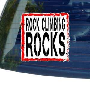  Rock Climbing Rocks   Window Bumper Laptop Sticker 