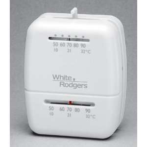 White Rodgers 1C20 102 White Low Voltage Economy Mechanical Heat Only 