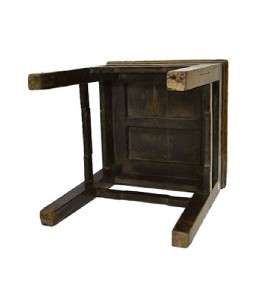 Nice Chinese Old Wood Square Stool Table Stand JUN22 06  