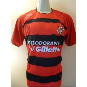 FLAMENGO # 10 RONALDINHO SOCCER JERSEY SIZE LARGE. NEW.  