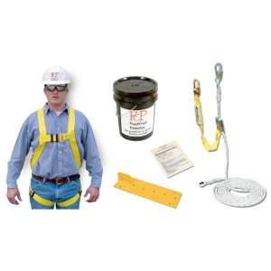 Roofers Kit Harness 1 MRA R1 Anchor Lifeline Lanyard Manual and Carry 