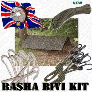 NEW Army Basha Tarp Kit British DPM Camo Cadet TA Sheet  