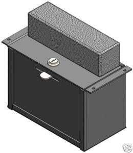 FP LOCKBOX4 INTERNAL LOCKING STORAGE FOR TROY CONSOLES  