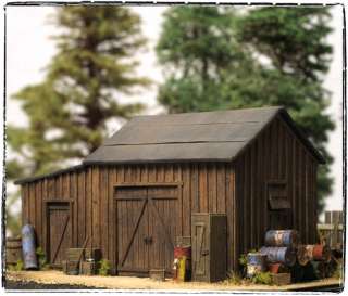 The HO Scale Lineside Shed is a beautifully detailed scene, just 6.5 x 