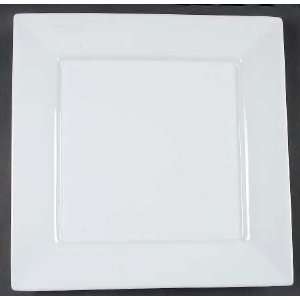  Tag Ltd Whiteware Square Serving Platter, Fine China 