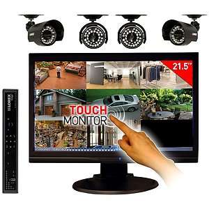   LH328501C4T22B 8 Channel DVR and 21.5 Inch Touch Screen Monitor  