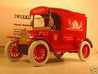   1913 FORD MODEL T DELIVERY VAN FOOD LION DIECAST METAL COIN BANK TOY