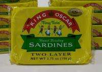 TINY TOTS Sardines in Olive Oil   SAMPLER   2 TINS 034800005255  