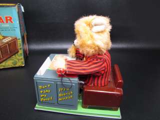 Vintage Nomura TN Japan Batt Oper Telephone Bear In Box  