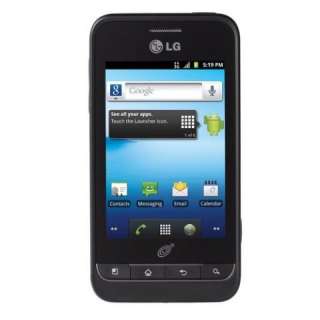 LG Optimus L45C   Black Smartphone Tracfone  