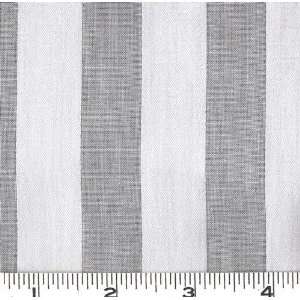  54 Wide Cotton Sheer Stripe White Fabric By The Yard 
