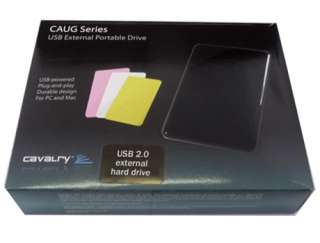 Cavalvy 750GB Ultra Slim USB 2.0 Pocket Drive (Black)  