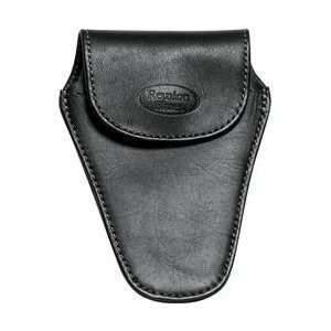   Trombone Mouthpiece Pouch Black Leather, Silver Hw Musical