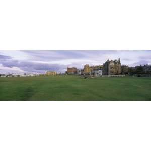  Golf Course with Buildings in the Background, Silican 