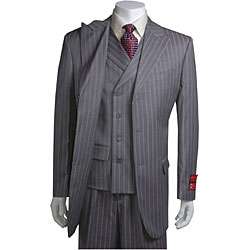 Mantoni 3 piece Grey Urban Suit BRAND NEW WITH TAGS  