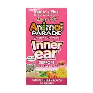 Natures Plus   Animal Parade Inner Ear Support Cherry   90 Chewable 