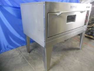 VULCAN V0008 SINGLE DECK PIZZA OVEN STAINLESS STEEL ELECTRIC 
