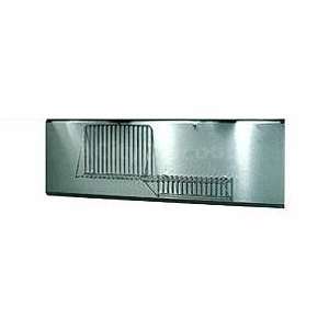  FBS60 60 Stainless Steel Range Backsplash w/ 2 Warming 