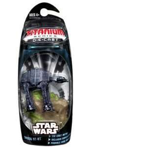   Star Wars Titanium Series EXCLUSIVE Diecast Mini Shadow AT AT Toys