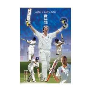  Sport Posters England Cricket Team   2005 Batsmen Poster 