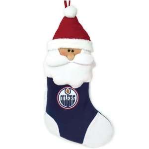    Edmonton Oilers NHL Santa Holiday Stocking (22)