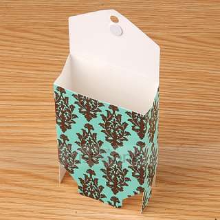 50 pcs Wedding Party Favors Candy Gift Boxes Cases Bags  