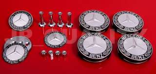 Mercedes Benz Black Logo Steering Wheel Badge C Class W201 W202 W203 