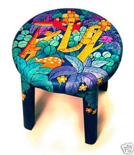 Jungle Step with Macaws and Deer Furniture WorldofGood by 