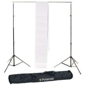 Polaroid Pro Studio Telescopic Background Stand Backdrop 