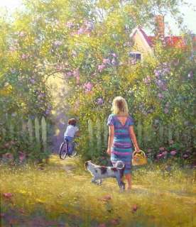   Original Oil Painting On Canvas Girl Field SUBMIT YOUR OFFER  