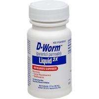 Worm Liquid 2X Anthelmintic Suspension Dewormer  
