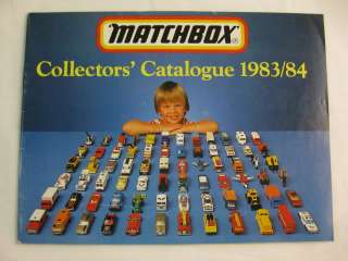 MATCHBOX COLLECTORS CATALOGUE 1983 / 84 TOY CAR RARE  