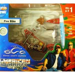    American Chopper OCC Die Cast Fire Bike 1 18 Ertl Toys & Games
