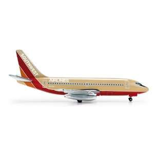  Herpa Wings Southwest 737 200 Mustard Livery Model 