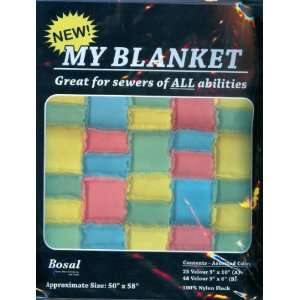  My Blanket   Sew Your Own Vellux Blanket Kit Toys & Games