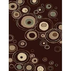     Encore   Amoeba Area Rug   5 x 76   Dark Wine