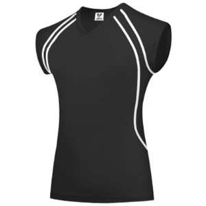   Custom Volleyball Jerseys  Uniforms BLACK/WHITE WXS
