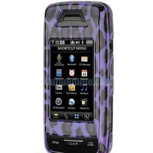 Cuffu   Purple Leopard   LG VX10000 Voyager Premium Quality Snap on 