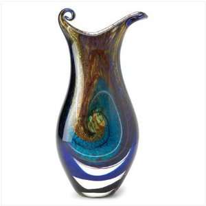  Galaxy Art Glass Vase Patio, Lawn & Garden