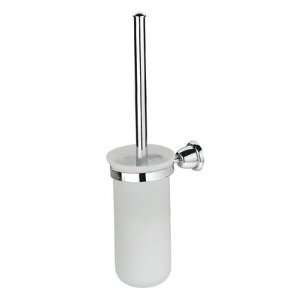   Cantori Wall mount Frosted Glass Toilet Brush Holder without Cover