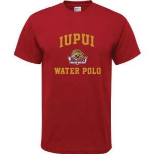   Jaguars Cardinal Red Youth Water Polo Arch T Shirt