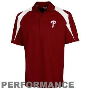   Philadelphia Phillies Red Innovate Performance Polo